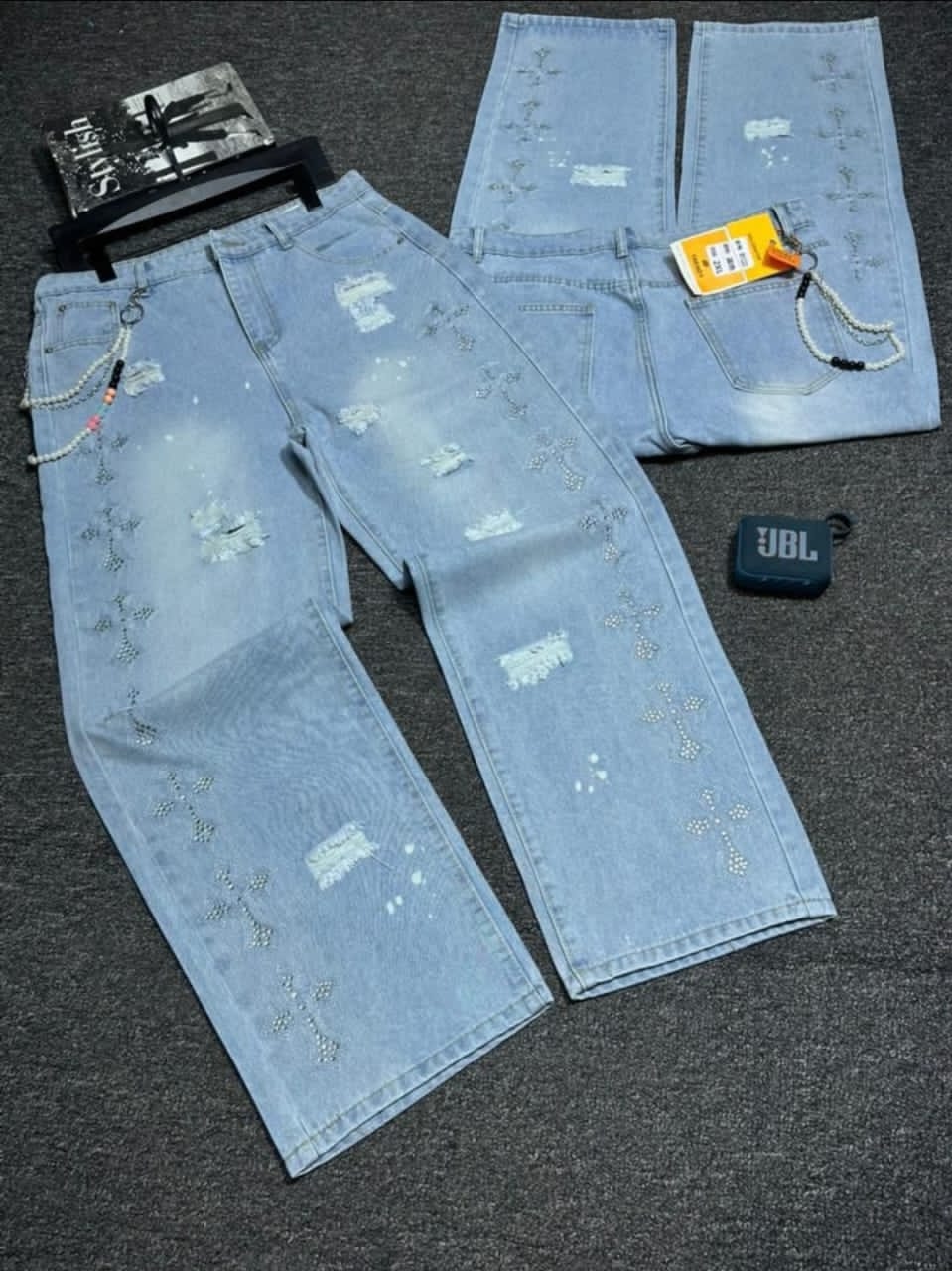 Stoned skyblue Jean